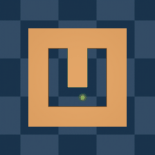 Maze rollout